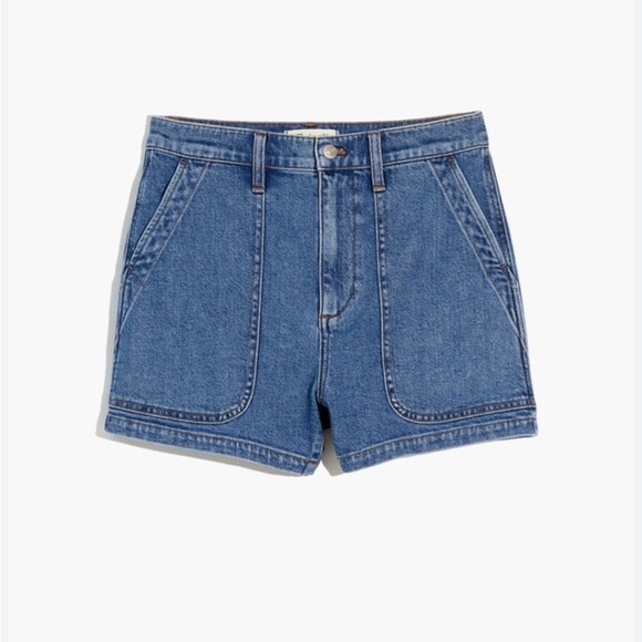 Madewell Pants - Madewell Blue Denim Jean Shorts